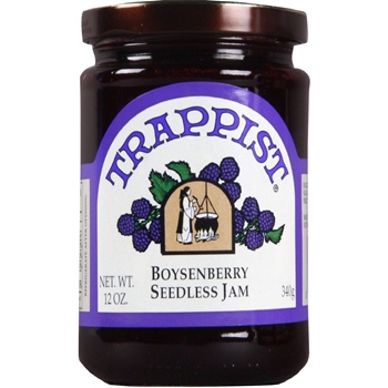 Trappist Preserves Boysenberry Seedless Jam (single jar)
