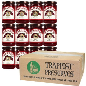 Trappist Preserves - Port Wine Jelly (12-Jar Case)