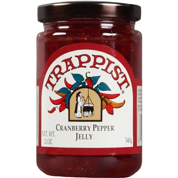 Trappist Preserves Cranberry Pepper Jelly (single jar)