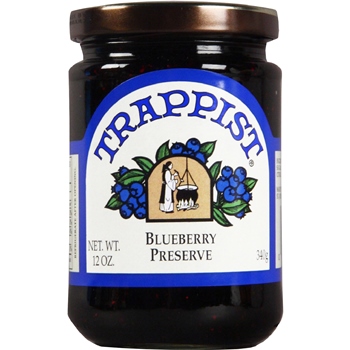 Trappist Preserves Blueberry Preserve (single jar)