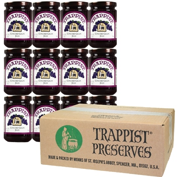 Trappist Preserves - Concord Grape Jelly (12-Jar Case)