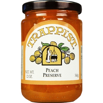 Trappist Preserves Peach Preserve (single jar)