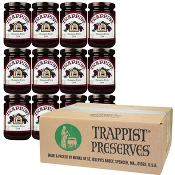 Trappist Preserves - Damson Plum Jam (12-Jar Case)