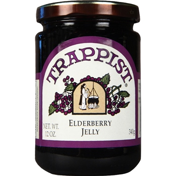 Trappist Preserves Elderberry Jelly (single jar)