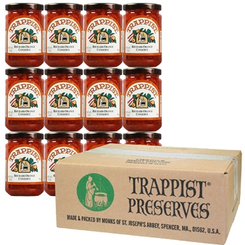 Trappist Preserves - Rhubarb-Orange Conserve (12-Jar Case)