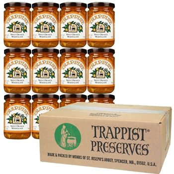 Trappist Preserves - Sweet Orange Marmalade (12-Jar Case)