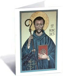 St. Benedict Icon & Cards