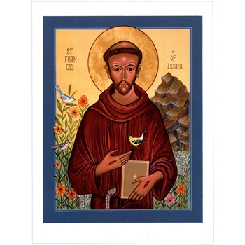 St. Francis Icon Note Cards (10-pack)