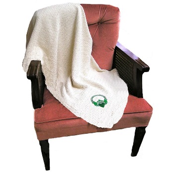 Claddagh Organic Cotton Blanket