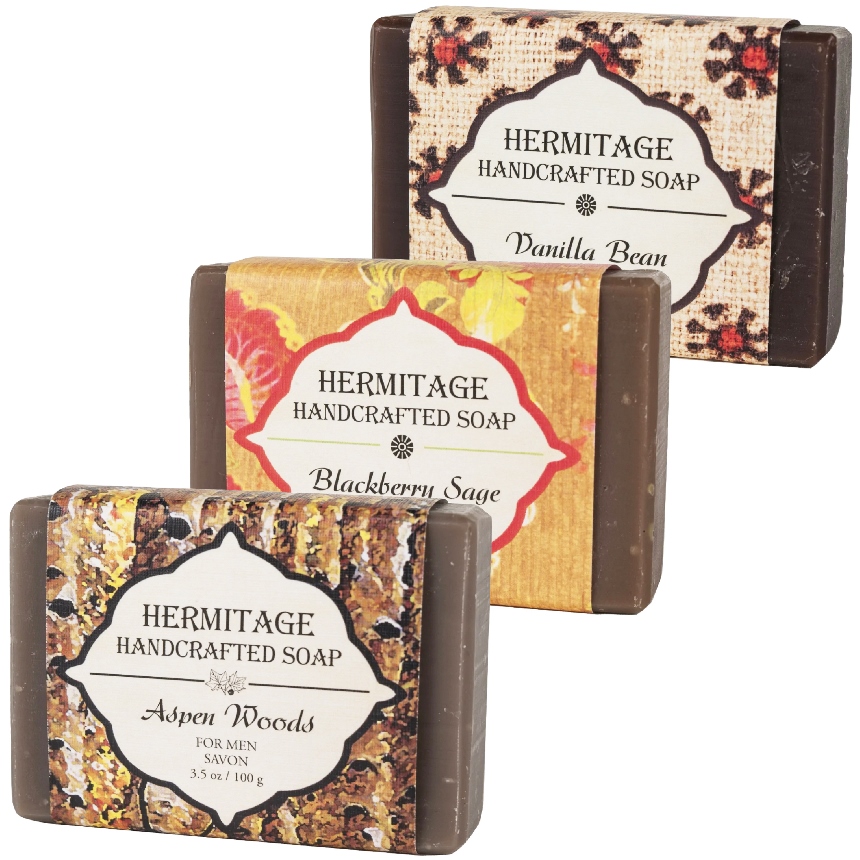 Monastery Greetings  Hermitage Soap Trio for Men from Holy Cross Monastery  - Religious & Spiritual Gifts by Monks & Nuns in Abbeys, Convents,  Hermitages & Monasteries