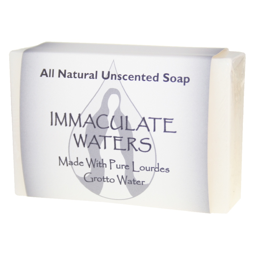 Monastery Greetings  Immaculate Waters Bar Soap (unscented) - Religious &  Spiritual Gifts by Monks & Nuns in Abbeys, Convents, Hermitages &  Monasteries