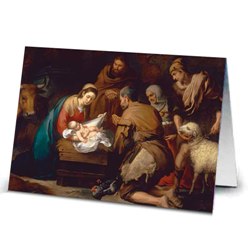 Murillo Adoration of the Shepherds (box of 18)