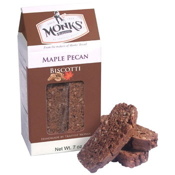 Monks' Maple Pecan Biscotti