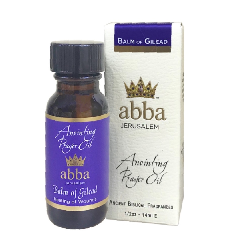 Monastery Greetings 1/2-oz. Anointing Prayer Oil (balm of Gilead) -  Religious & Spiritual Gifts by Monks & Nuns in Abbeys, Convents, Hermitages  & Monasteries