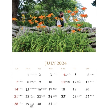 2024 Trappist Wall Calendar
